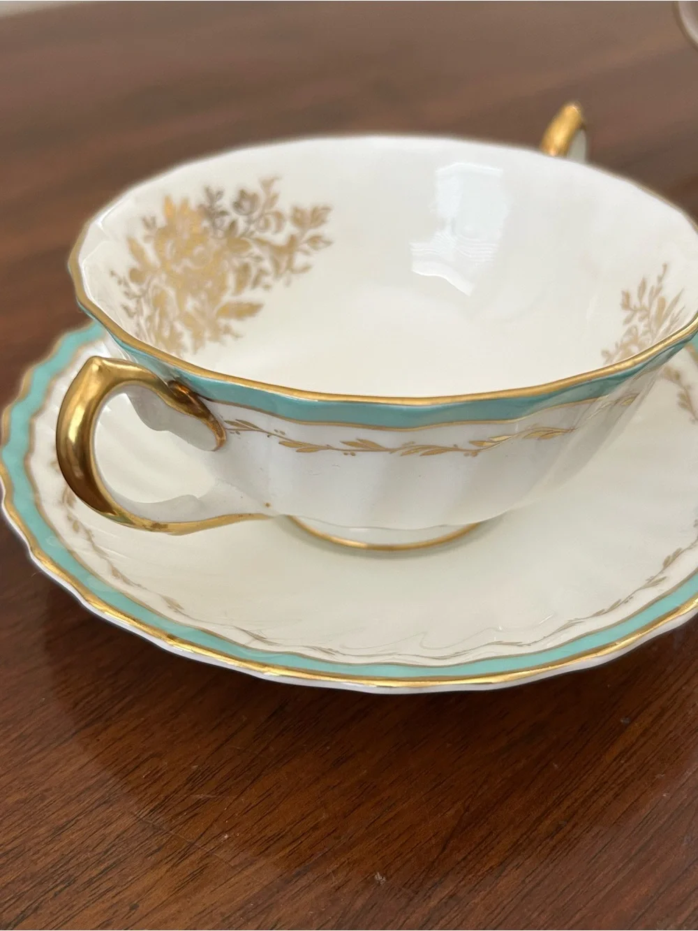 Vintage Royal Doulton Camrose H4903 Bouillon Cup & Saucer